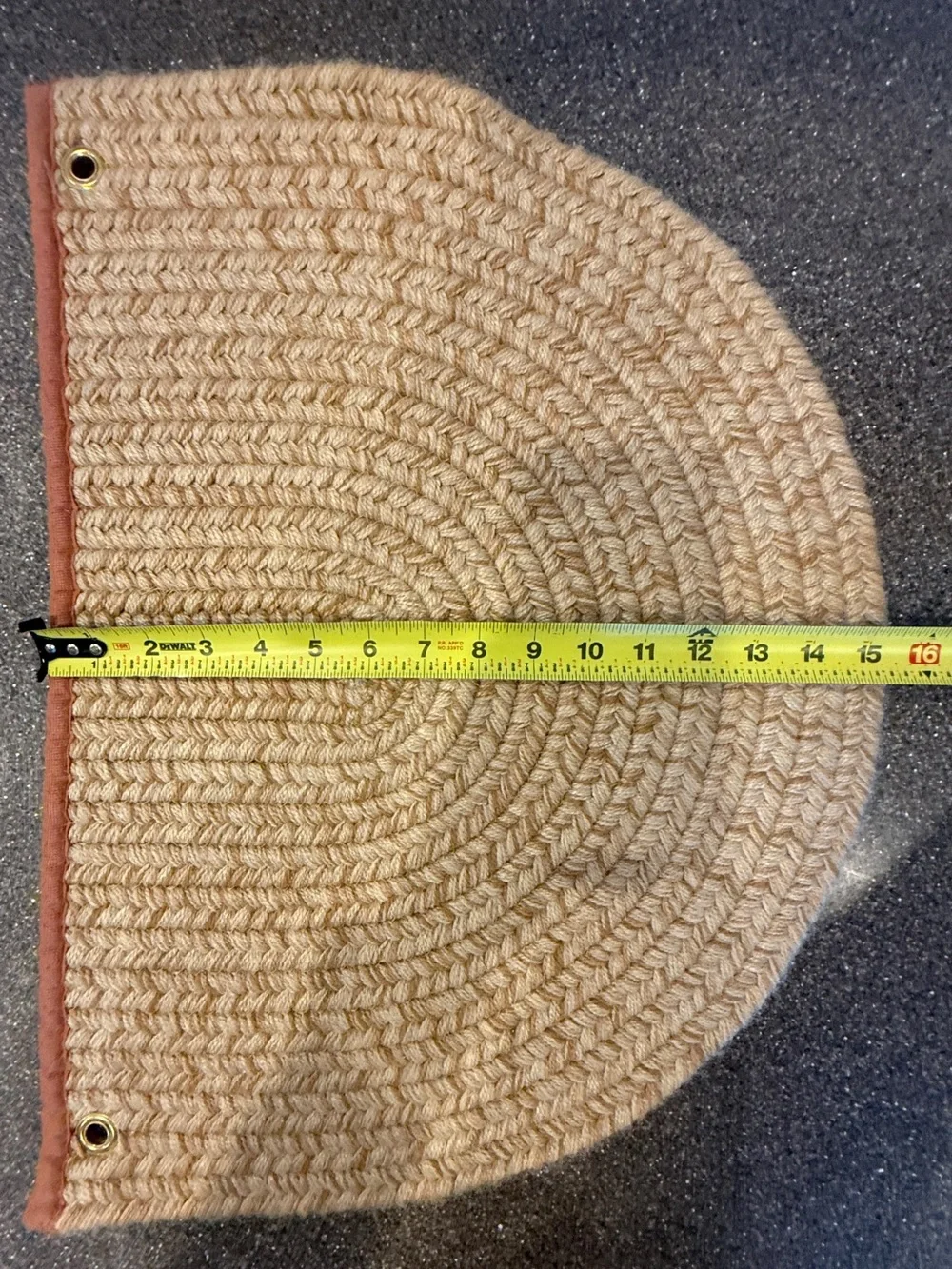 Unmarked soft braided
